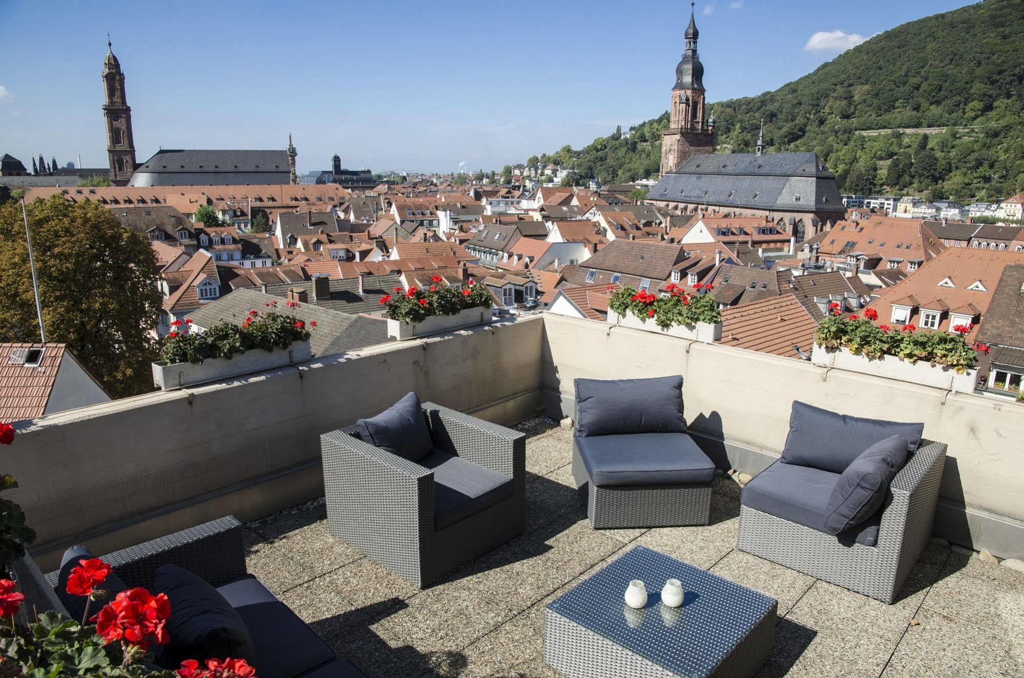 Hotel Am Schloss Хайдельберг Экстерьер фото