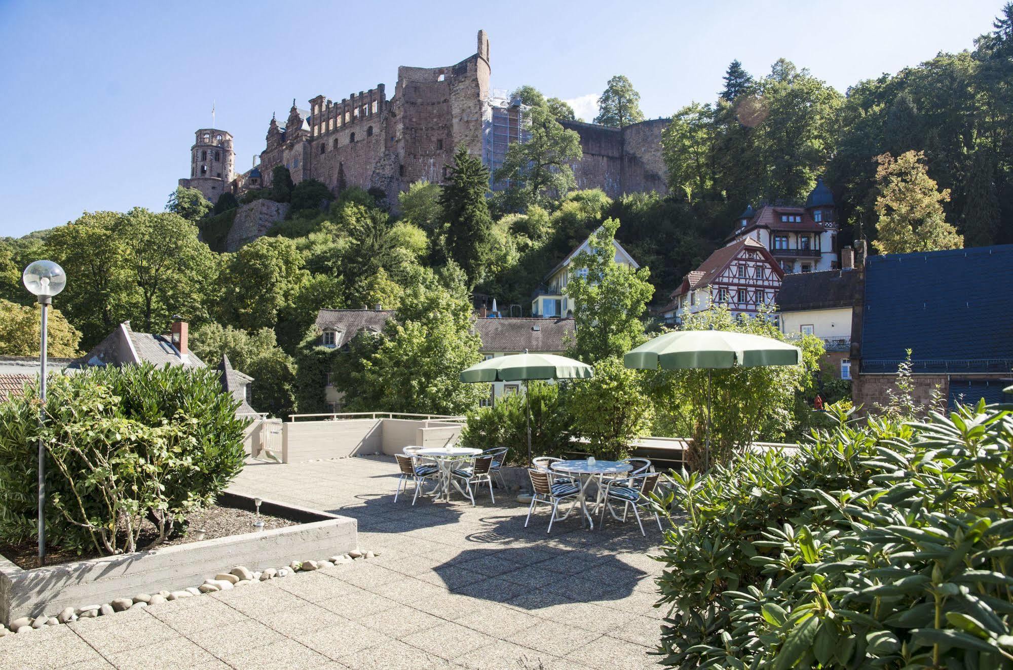 Hotel Am Schloss Хайдельберг Экстерьер фото